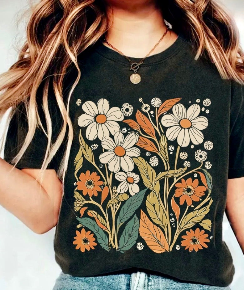 Missy Top - Botancial Floral T-Shirt