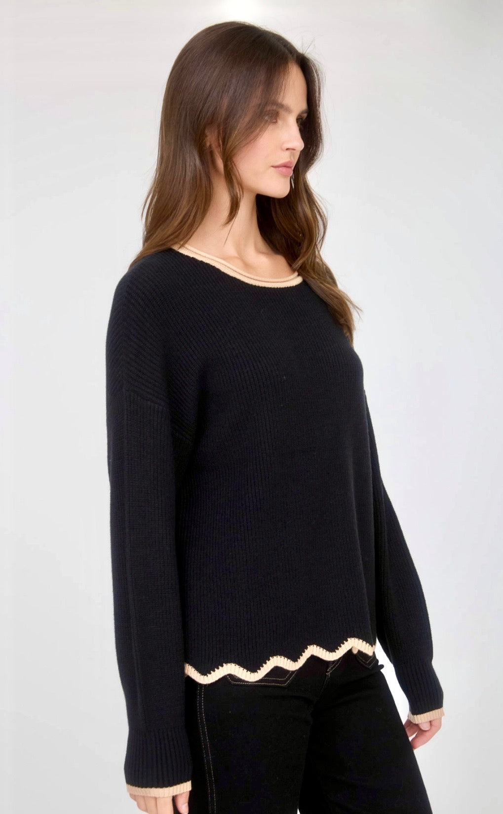 Missy Top - Blu Pepper Sweater