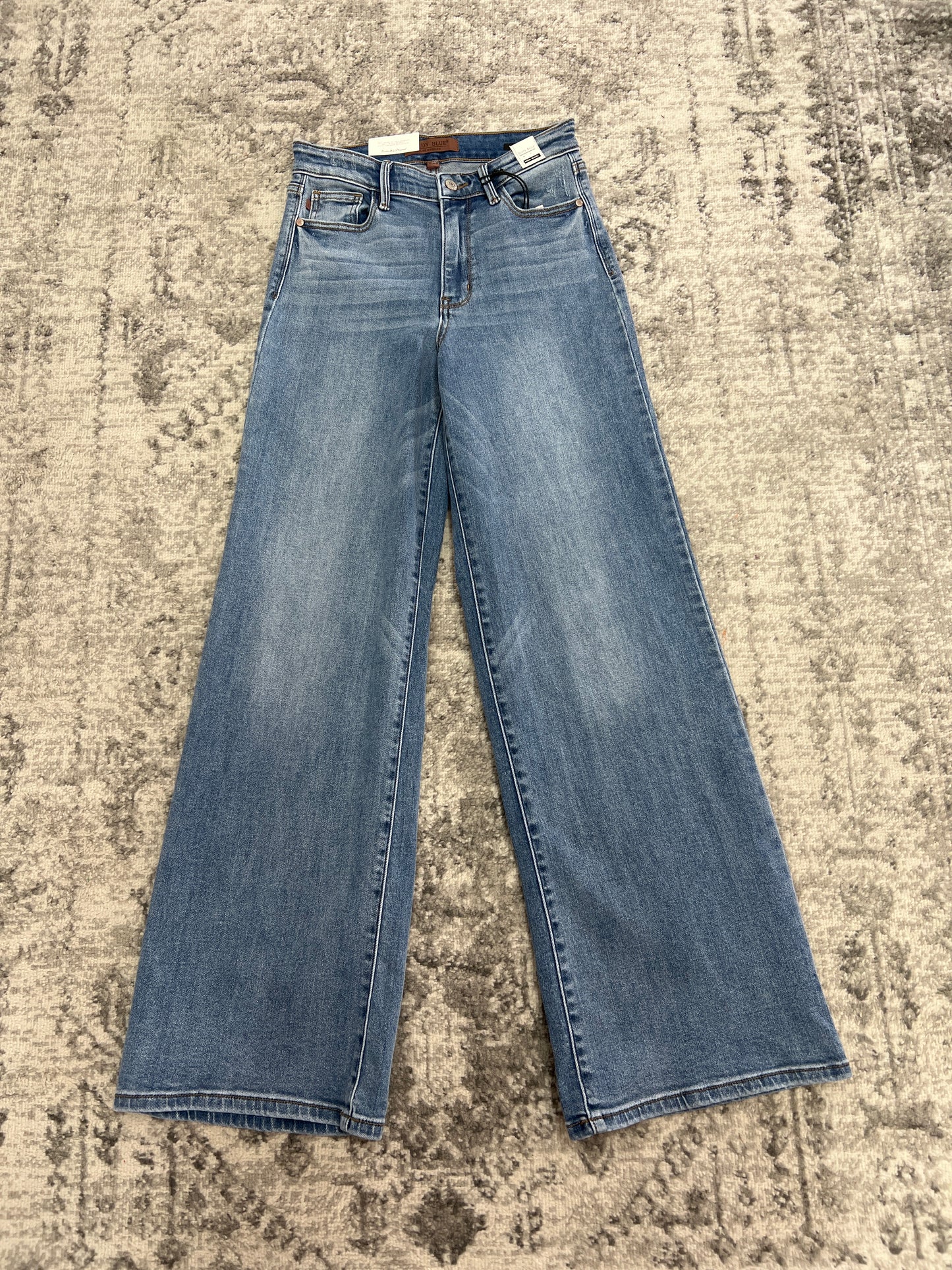 Judy Blue Jeans- Wide Leg High Waist