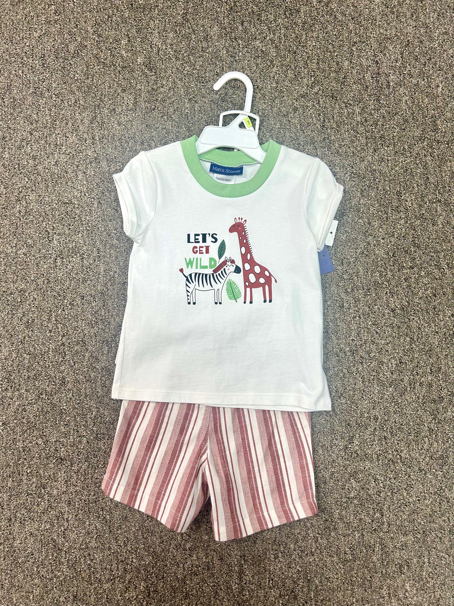 Boys short set