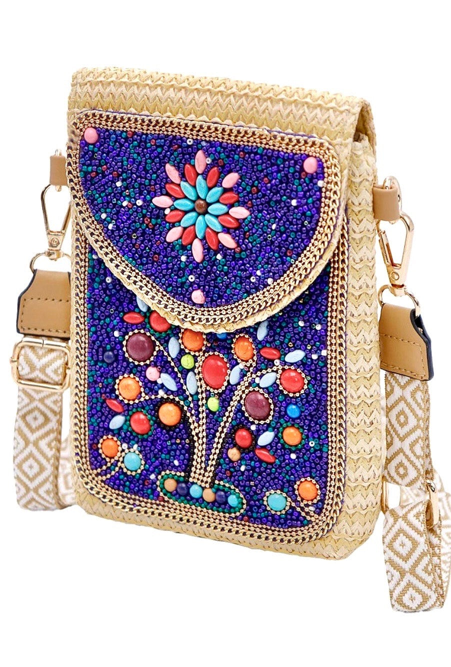 Tree of Life Cross Body Bag