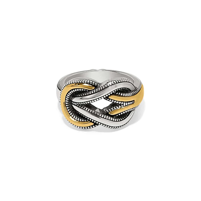 Brighton Interlok Harmony Two Tone Ring