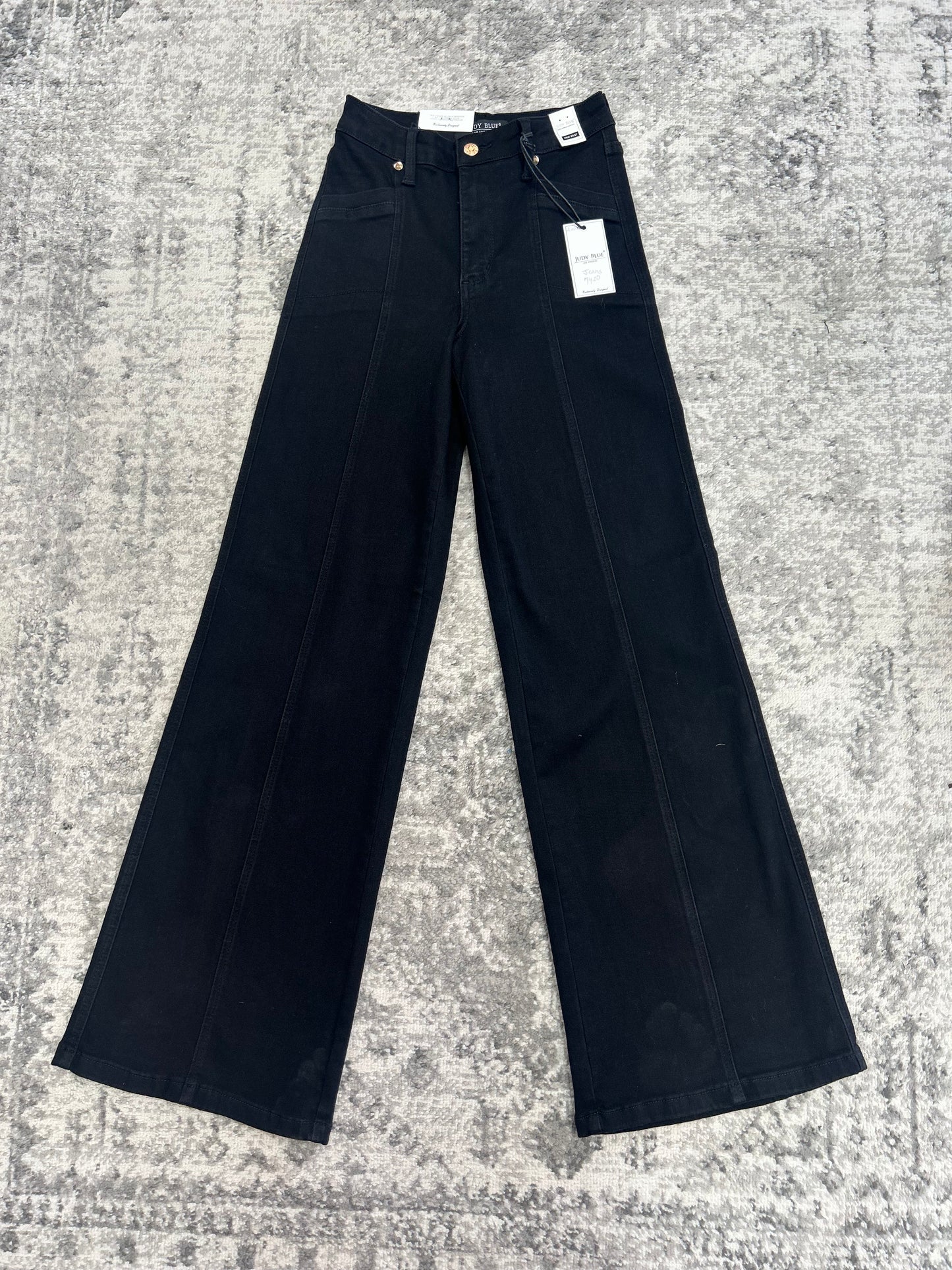 Judy Blue - Black HW Retro Wide