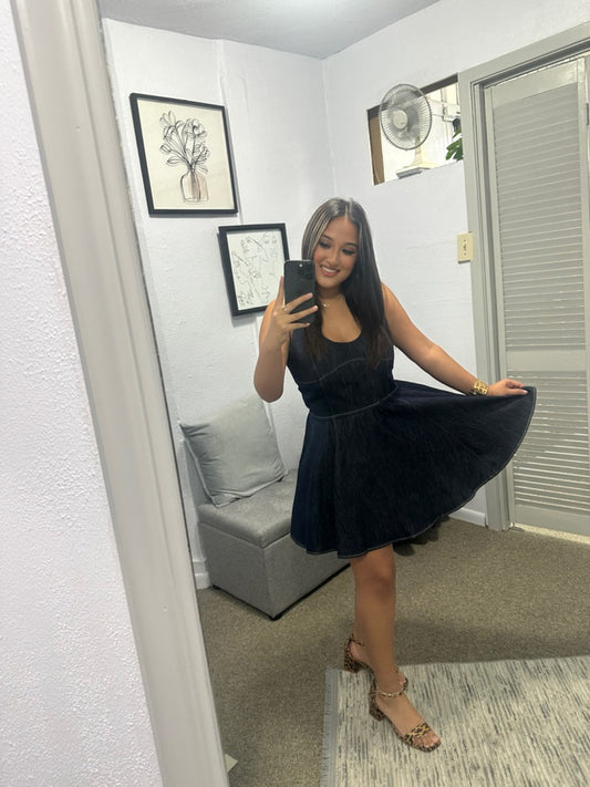 Umgee Denim Dress