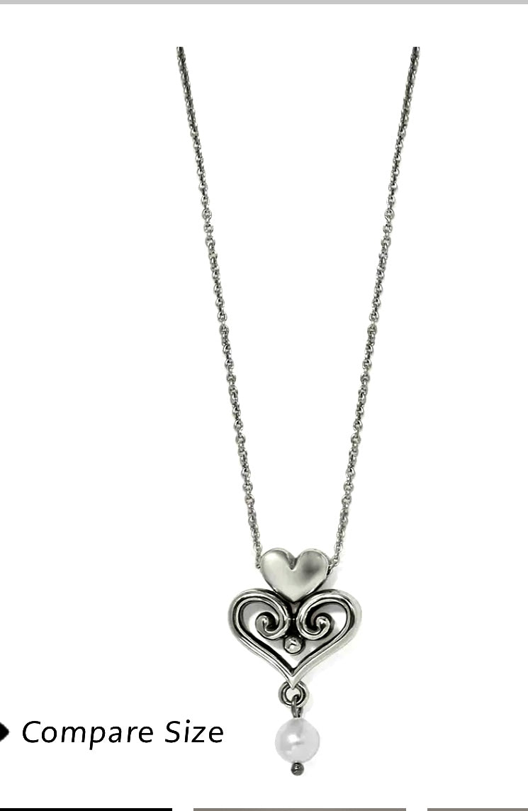 Alcazar Amor Pearl Pedant Necklace