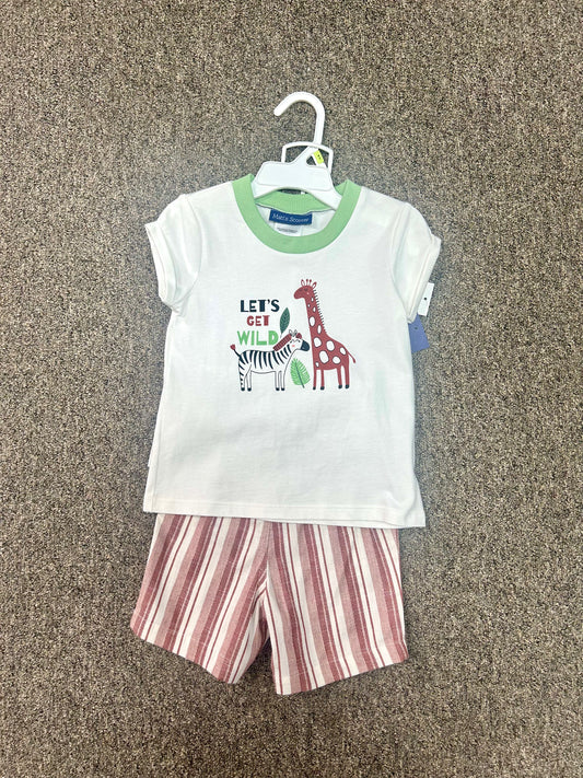 Boys short set