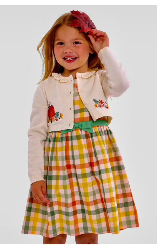 Toddler Bonnie Jean sampler sweater set