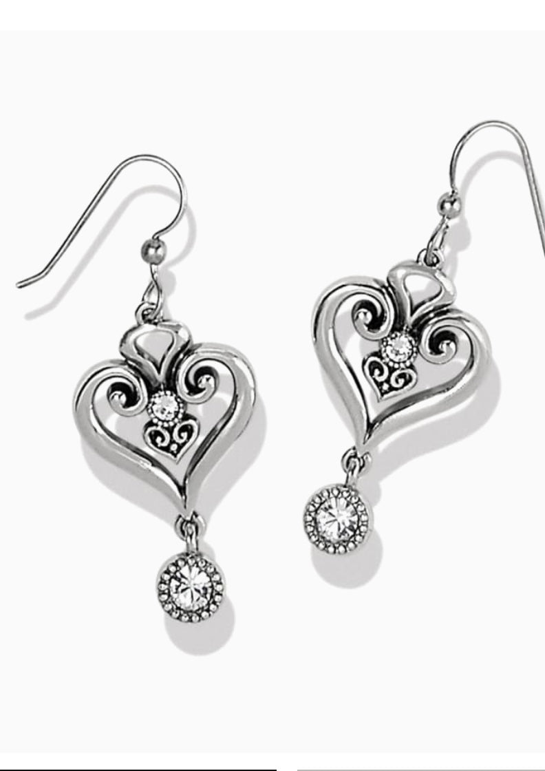 Alcazar Heart Glint earrings