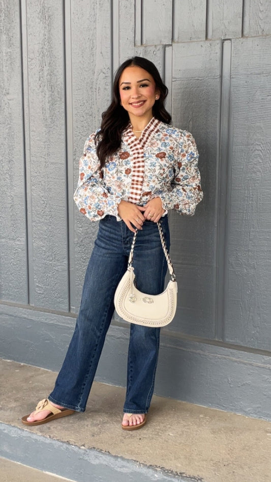 Missy Floral Top