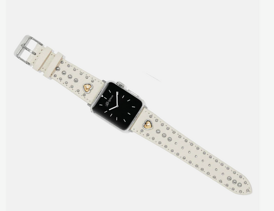 Smart Bands - Pretty Tough Heart Leather Watch Band