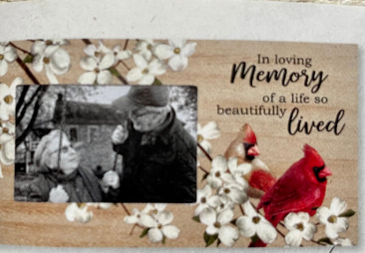 In Loving Memory Wooden Frame