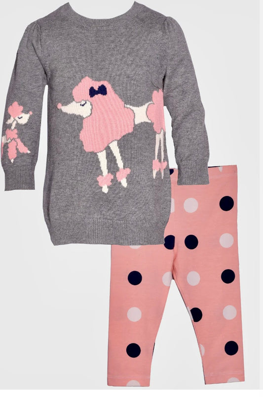 Poodle Pant Set