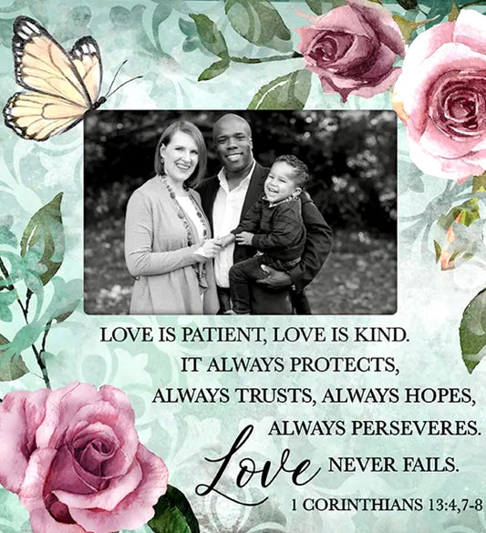 Love is Patient Wooden Frame