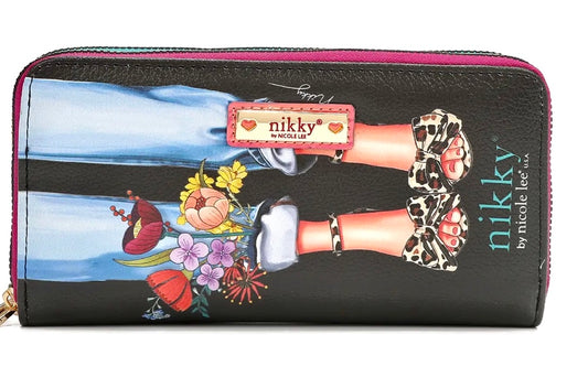 Nikky Double Zipper Wallet