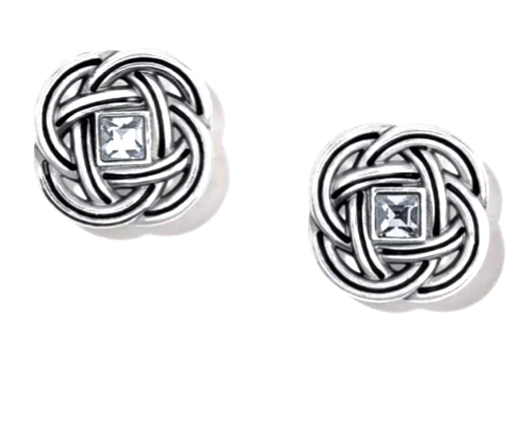 Interlok Shine Post Earrings