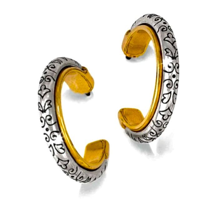 Venezia Hoop Post Earrings