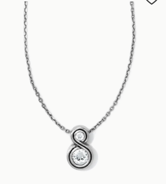 Infinity Sparkle Petite Necklace