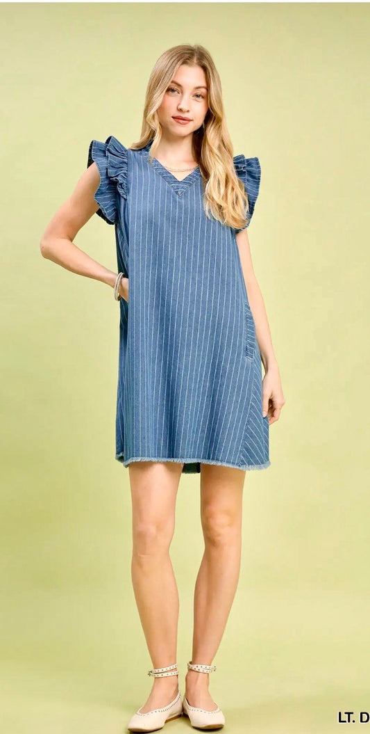 Umgee Denim Dress