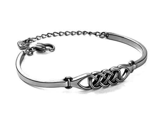 Interlok Braid Bar Bracelet