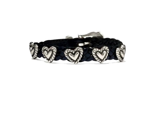 Roped Heart Braid Bandit Bracelet