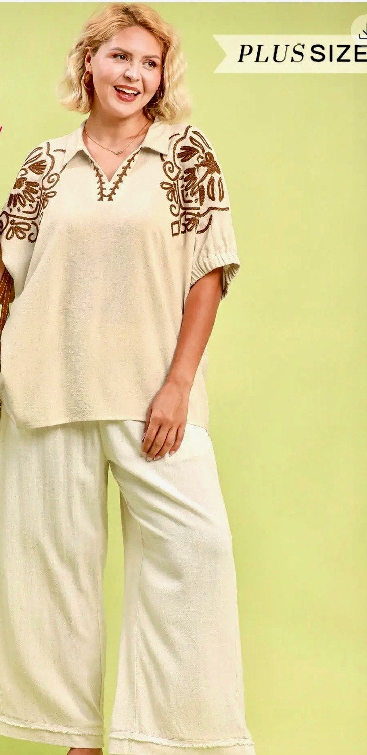 Umgee - Embroidered Top