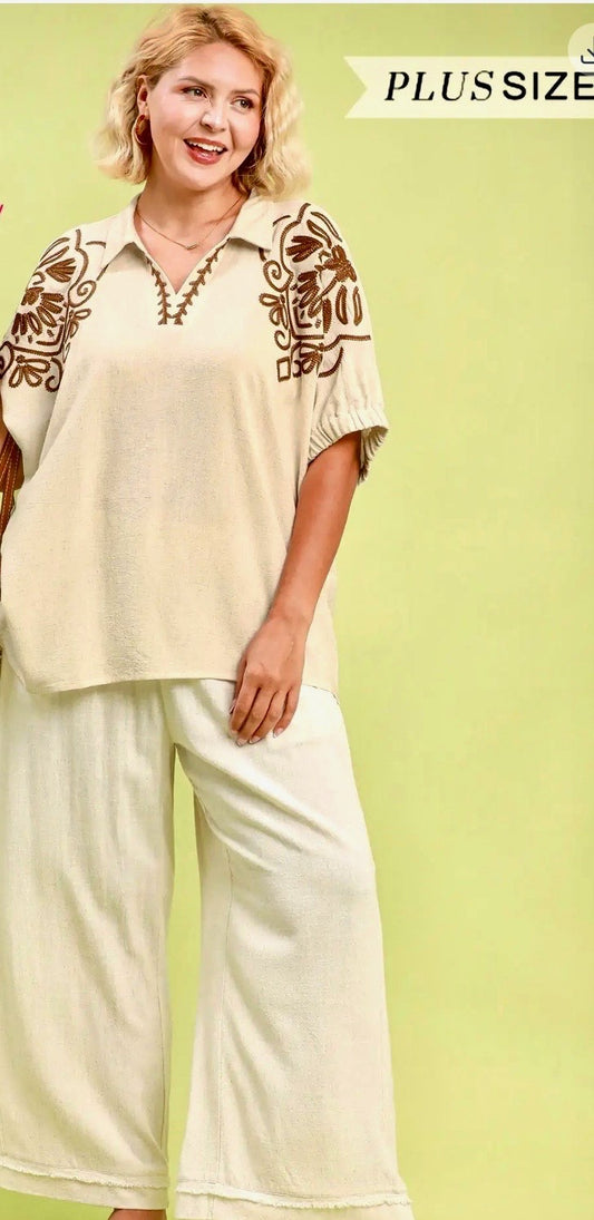 Umgee - Embroidered Top
