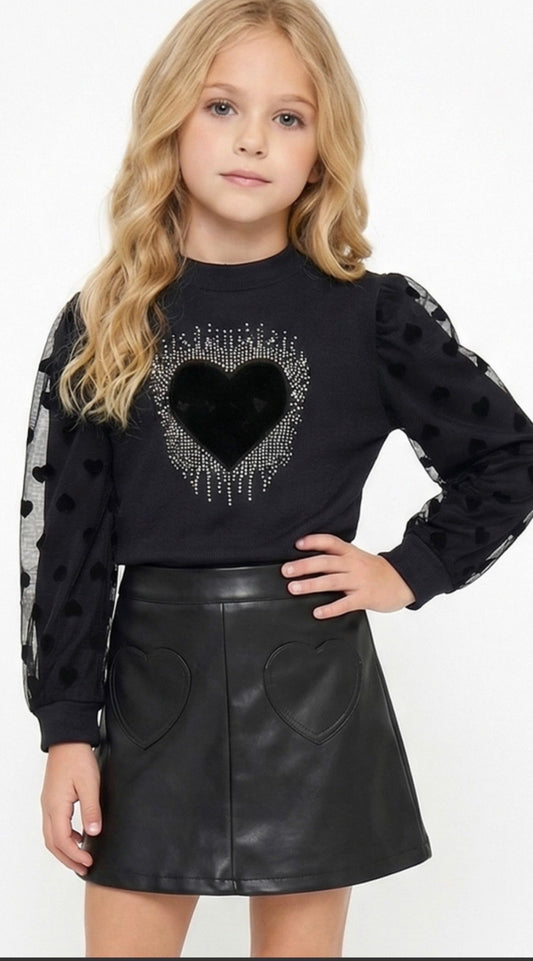 Bonnie Bianca Girls Skirt Set
