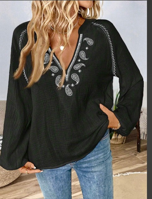 Missy Hidden Brand Blouse