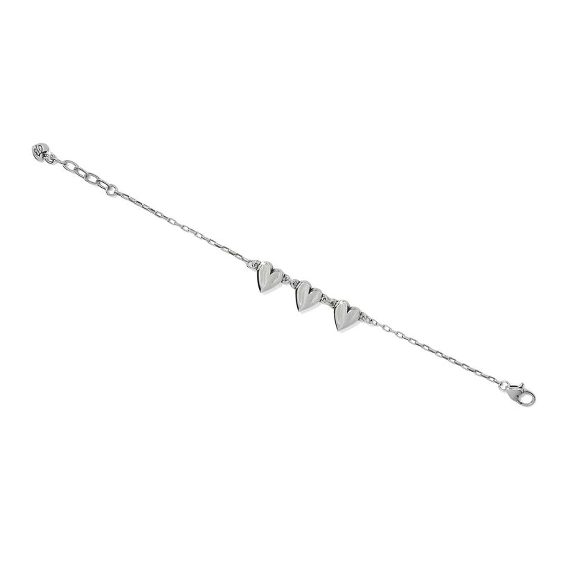 Brighton Cascade Heart Trio Bracelet