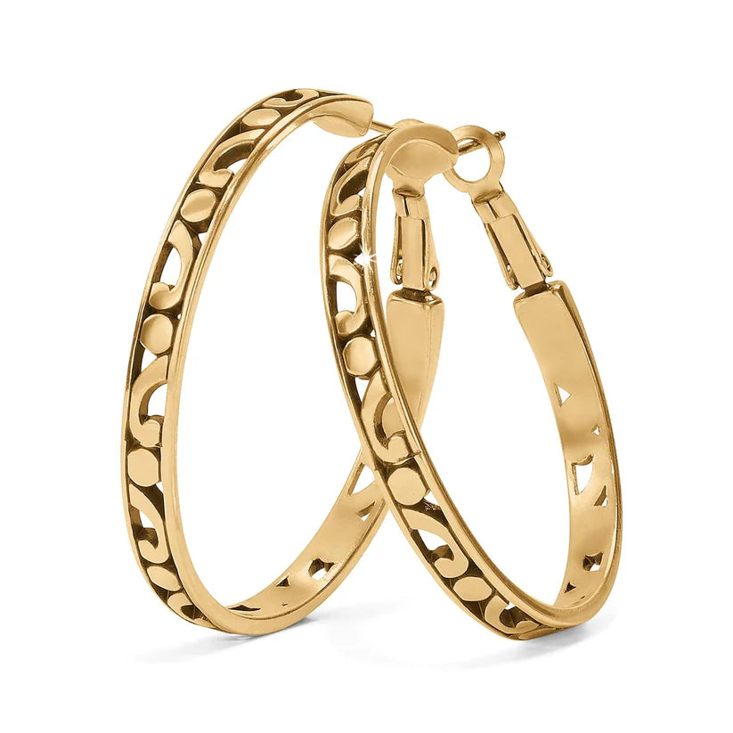 Brighton Contempo Large Hoop Earrings