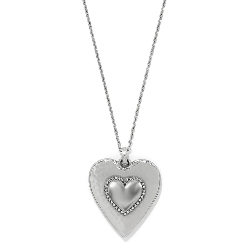 Brighton Pretty Tough Gem Heart Necklace