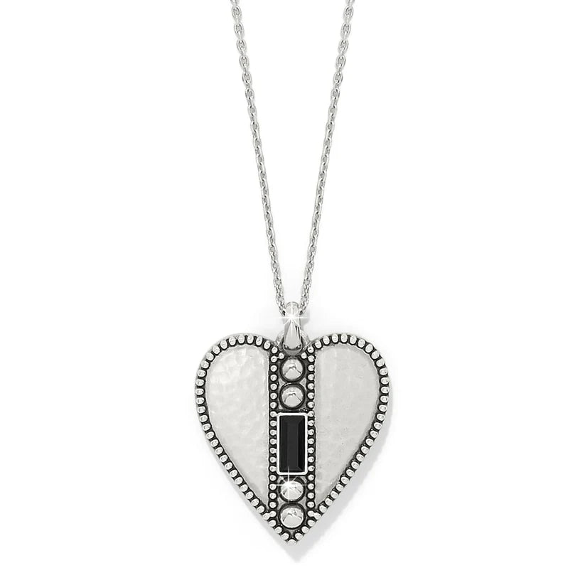 Brighton Pretty Tough Gem Heart Necklace