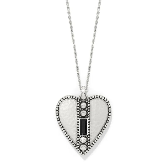 Brighton Pretty Tough Gem Heart Necklace