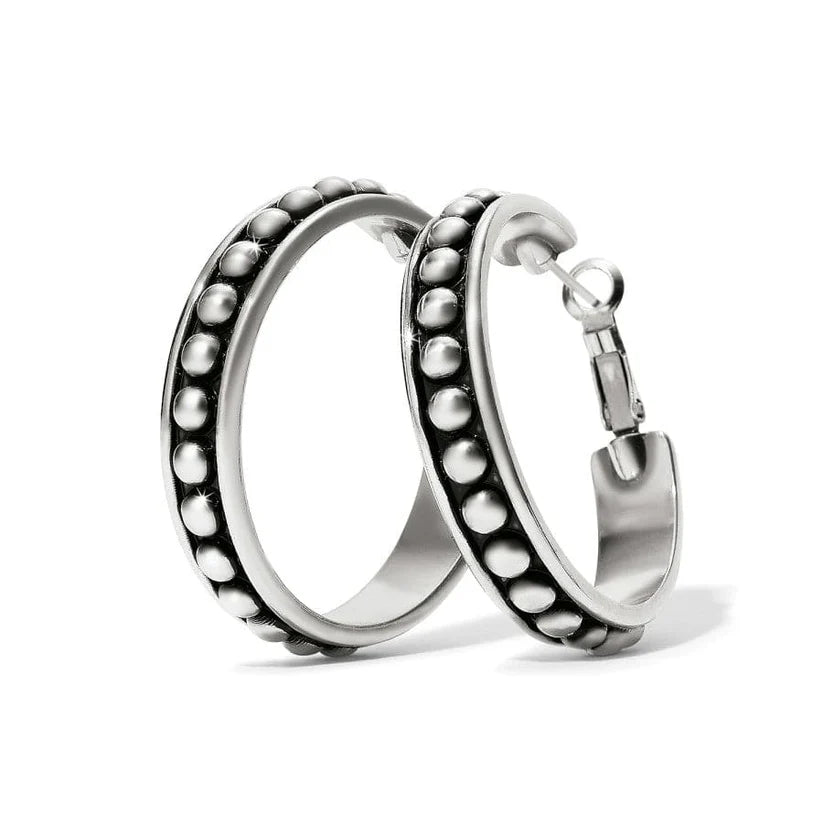 Brighton Pretty Tough Stud Large Leverback Hoop Earrings Regular price