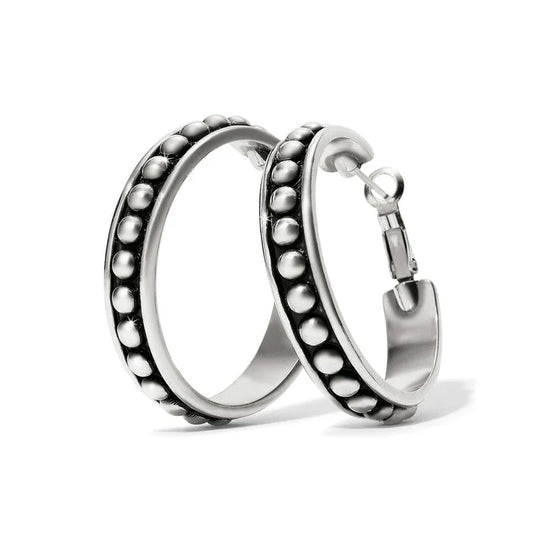 Brighton Pretty Tough Stud Large Leverback Hoop Earrings Regular price