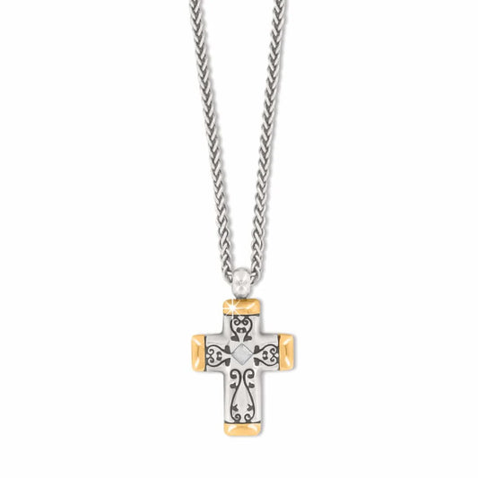 Brighton Venezia Petite Cross Necklace