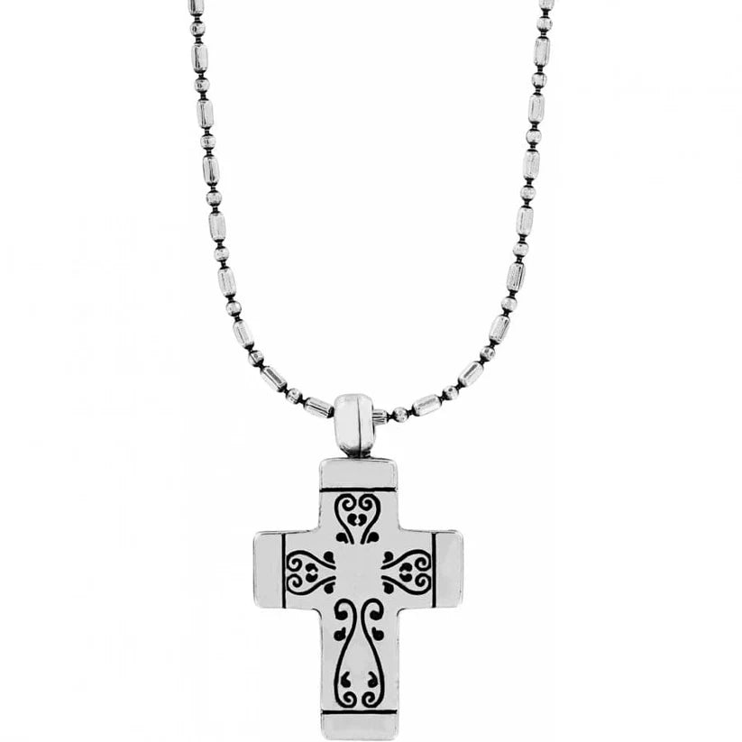 Brighton Venezia Petite Cross Necklace